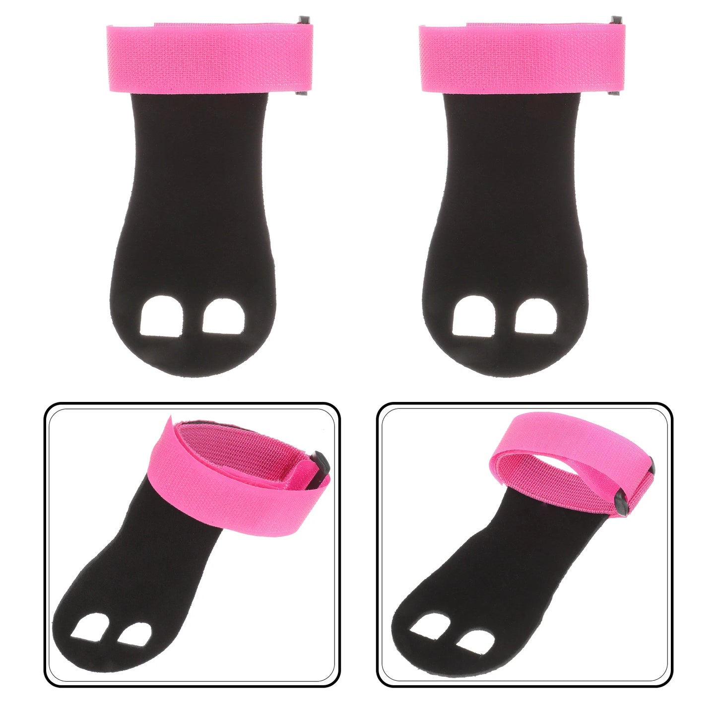Weight Lifting Hand Grips Anti-slip Palm Protection Gloves Workout for Men Non-slip