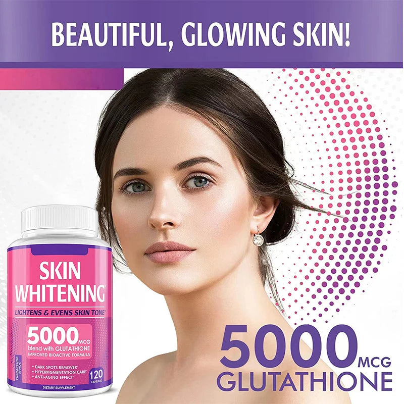 Glutathione + Collagen Capsules | Antioxidant Protection, Skin Radiance & Immune Support