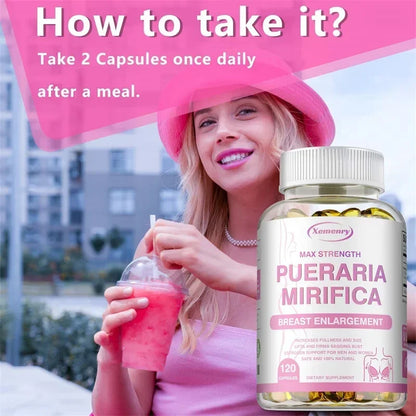 Pueraria Mirifica Supplement | Natural Estrogen Support for Firmness, Balance & Vitality