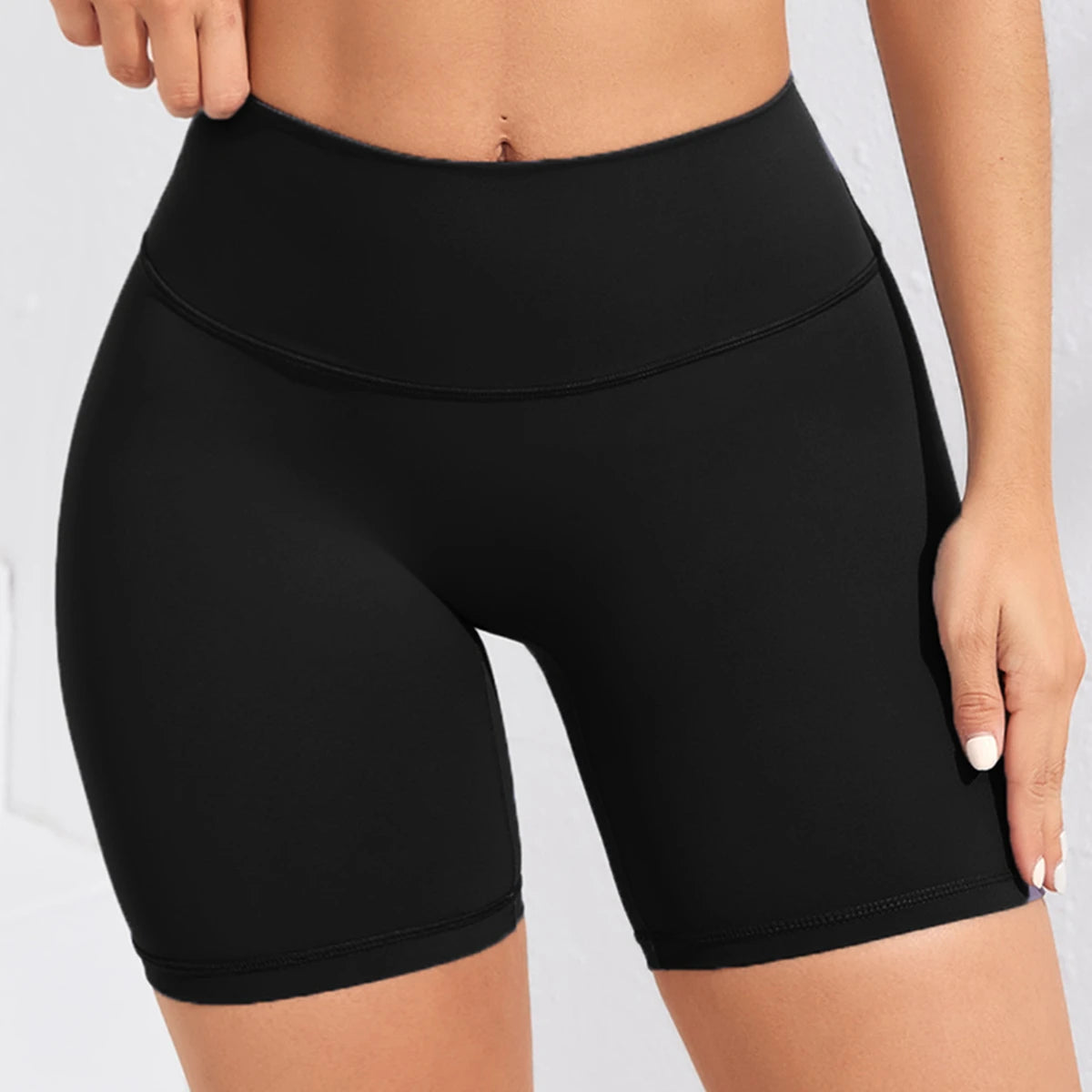 Women Sports Short Yoga Shorts High Waist Breathable Soft Fitness Tight Women Yoga Legging Shorts Cycling Athletic Gym Shorts