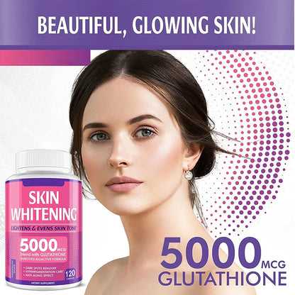 Glutathione + Collagen Capsules | Antioxidant Protection, Skin Radiance & Immune Support
