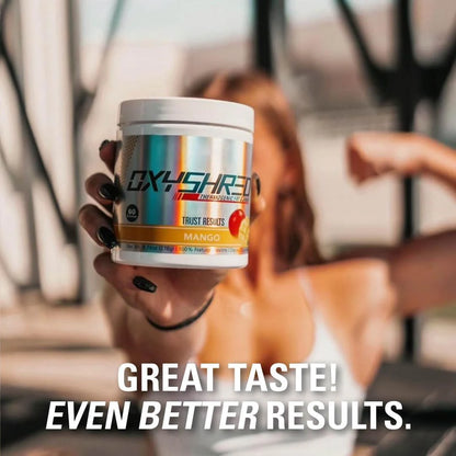 Oxyshred Pre Workout Powder - Preworkout Powder with L Glutamine & Acetyl Carnitine, Energy Boost Drink - Cosmic Blast and Mango