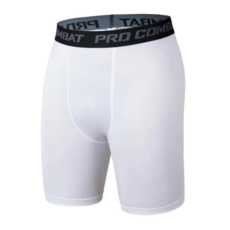 1/5 Pcs Men's Plus Size Black And White Long Sports Underwear Running Fitness Basketball Football Elastic Waist Shorts Teenagers