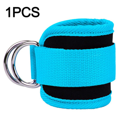 Ankle Straps Double D-Ring Cuffs Ankle Weight Leg Training Brace Support Sport Abductors Adjustable Foot Support Padded