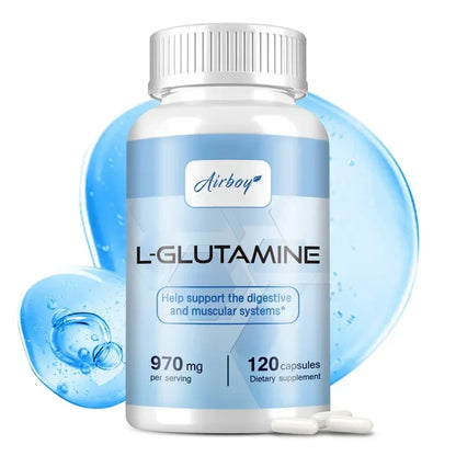 L-Glutamine Capsules – Brain Function, Digestive Health & Muscle Recovery