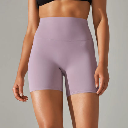 Women Sports Short Yoga Shorts High Waist Breathable Soft Fitness Tight Women Yoga Legging Shorts Cycling Athletic Gym Shorts
