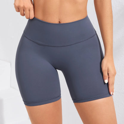 Women Sports Short Yoga Shorts High Waist Breathable Soft Fitness Tight Women Yoga Legging Shorts Cycling Athletic Gym Shorts