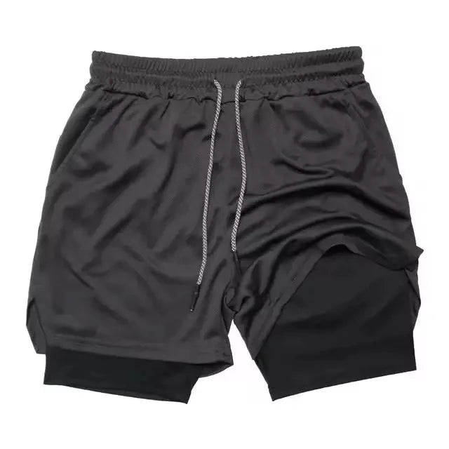 Men's Camouflage Mesh Running Shorts with Multiple Pockets Casual Beach Fitness Skinnies for Everyday Style