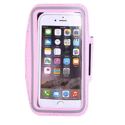 5.5inch Outdoor Sports Mobile Phone Armband Smartphone Key Holder Gym Running Phone Bag Arm Band Cases for Samsung iPhone Holder