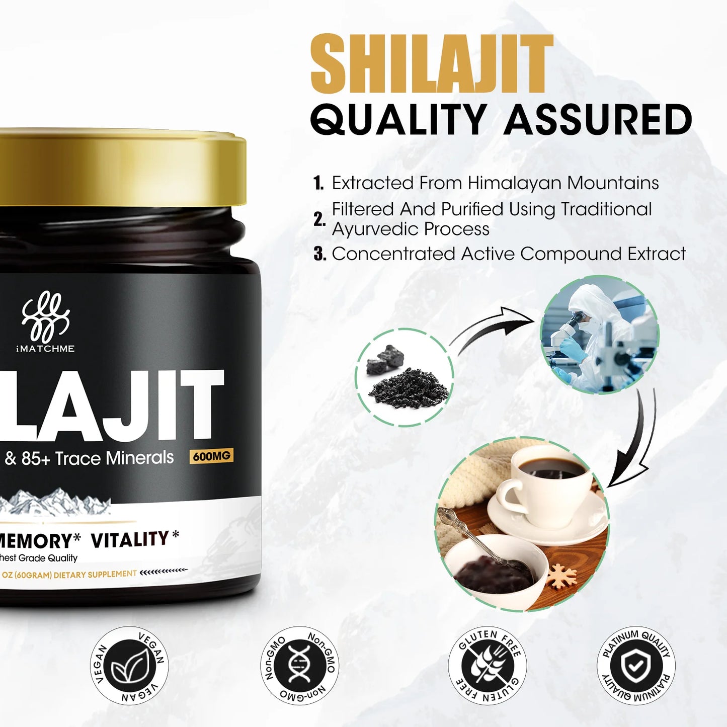 Pure Shilajit Supplement