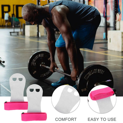 Weight Lifting Hand Grips Anti-slip Palm Protection Gloves Workout for Men Non-slip