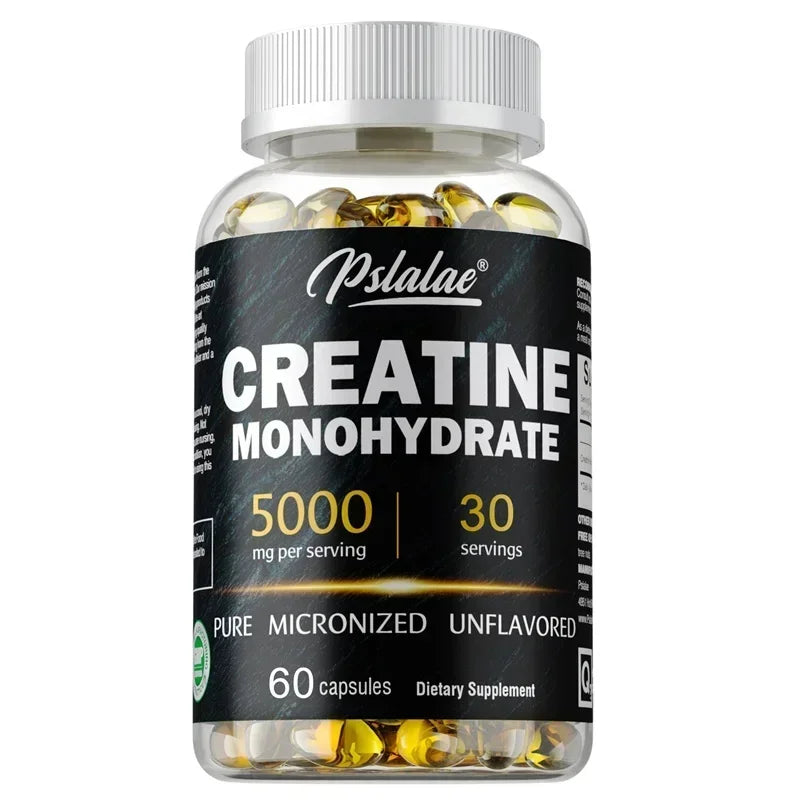 Creatine Monohydrate - Supports Muscle Health, Promote Workout Recovery, Build Muscle, Relieves Fatigue, Improves Performance