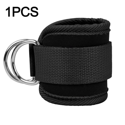 Ankle Straps Double D-Ring Cuffs Ankle Weight Leg Training Brace Support Sport Abductors Adjustable Foot Support Padded