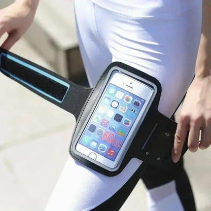 5.5inch Outdoor Sports Mobile Phone Armband Smartphone Key Holder Gym Running Phone Bag Arm Band Cases for Samsung iPhone Holder